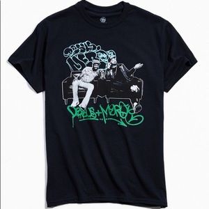 Desus & Mero Graffiti Couch Tee Men Size Small